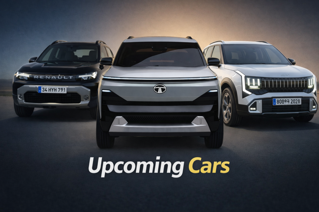 Upcoming Car Launches in India, January 2026 upcoming cars